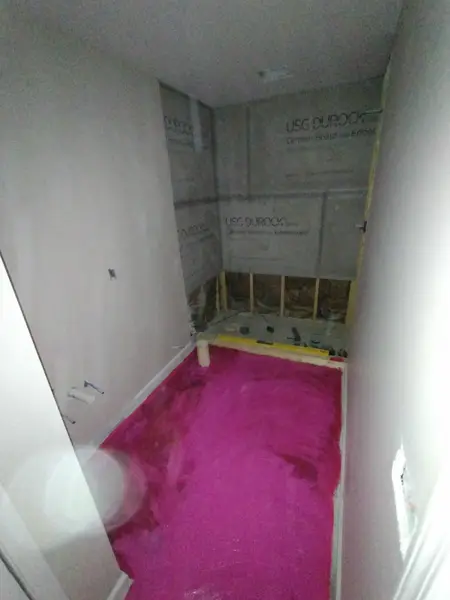 During: waterproofing